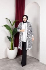 Dijital Baskılı Ribanalı Tunik 1009